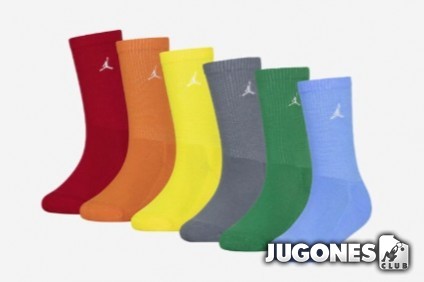 Pack 6 Jordan Socks