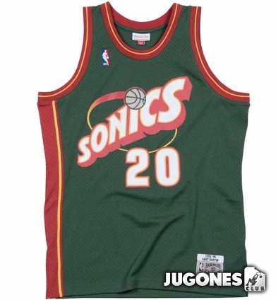 Camiseta Gary Payton Seattle SuperSonic 1995-1996