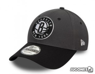 New Era NBA Brooklyn Nets Side Patch 9FORTY Adjustable Cap