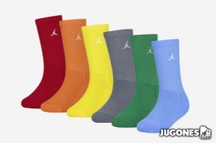 Pack 6 Jordan Socks