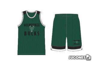 Conjunto Milwaukee Bucks Mesh