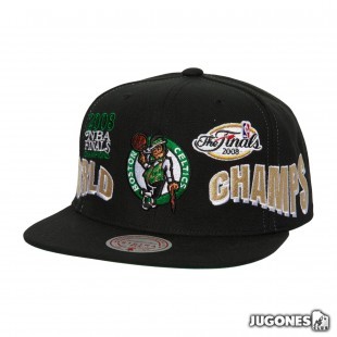 World Champs Snapback Boston Celtics